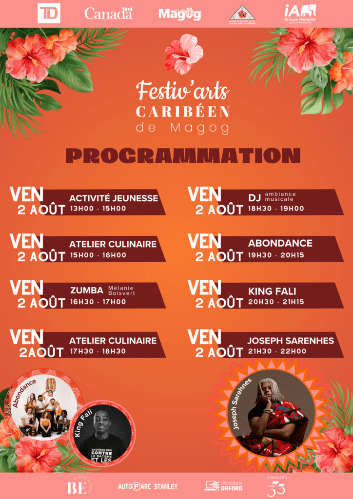 Programmation 2 août 2024 Festiv'arts