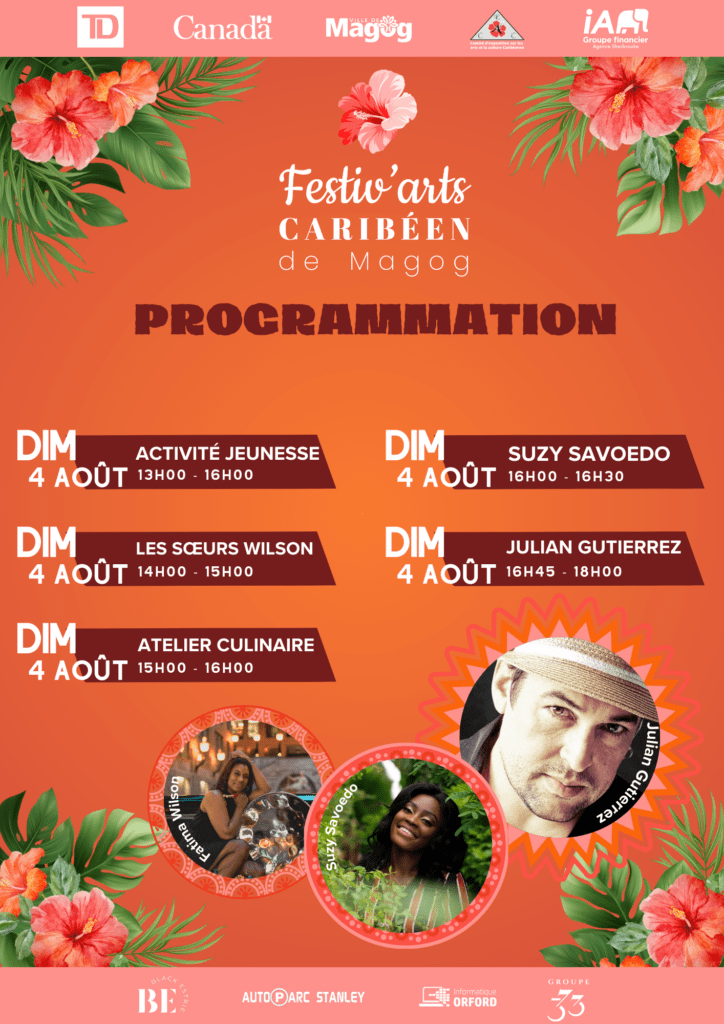 Programmation 4 août 2024 Festiv'arts